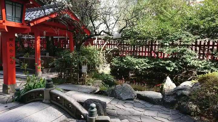 水鏡天満宮の庭園