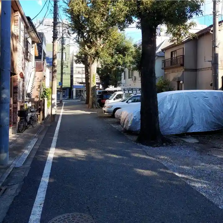 天祖神社(上目黒天祖神社)の周辺