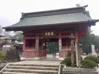 清澄寺の山門・神門