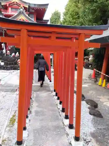 京濱伏見稲荷神社の鳥居