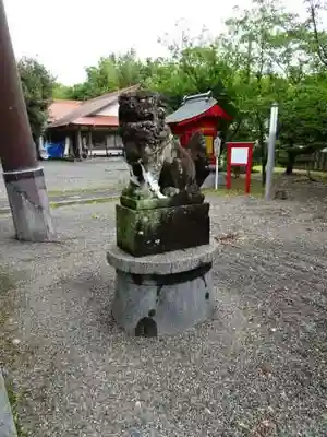 紫尾神社の狛犬