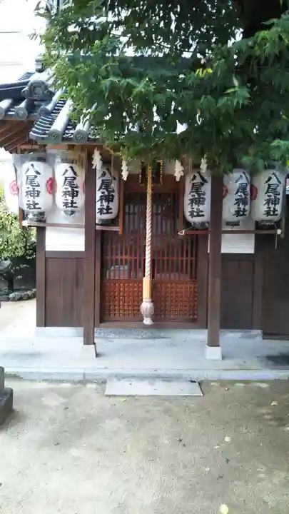 八尾神社の本殿・本堂