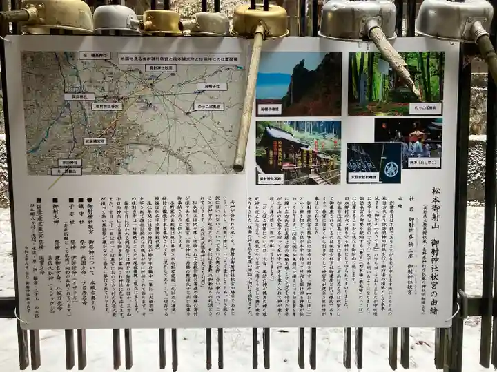 御射神社秋宮(長野県)