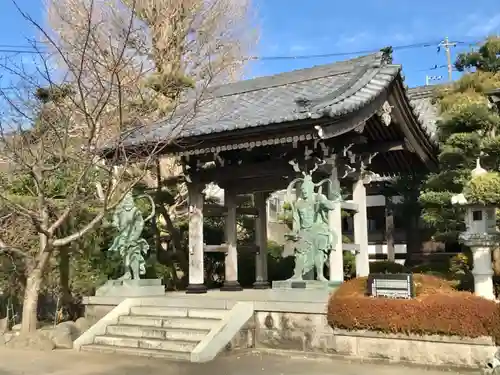 玉林寺の山門・神門