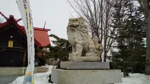 剣淵神社の狛犬