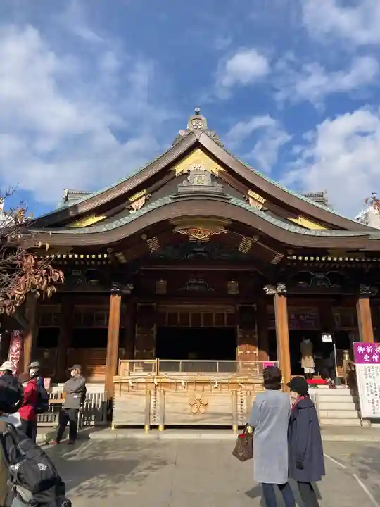 湯島天満宮の本殿・本堂