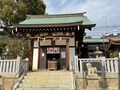 鷺宮八幡神社(保久良神社末社・お旅所)の本殿・本堂