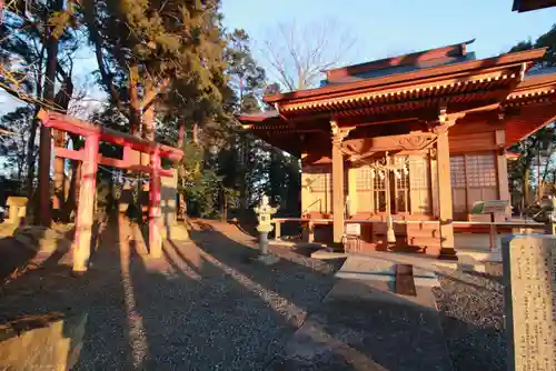 阿久津「田村神社」（郡山市阿久津町）旧社名：伊豆箱根三嶋三社の本殿・本堂