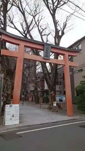 赤城神社の鳥居