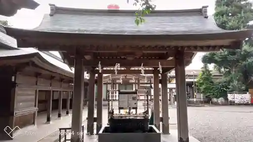 宇都宮二荒山神社の手水舎