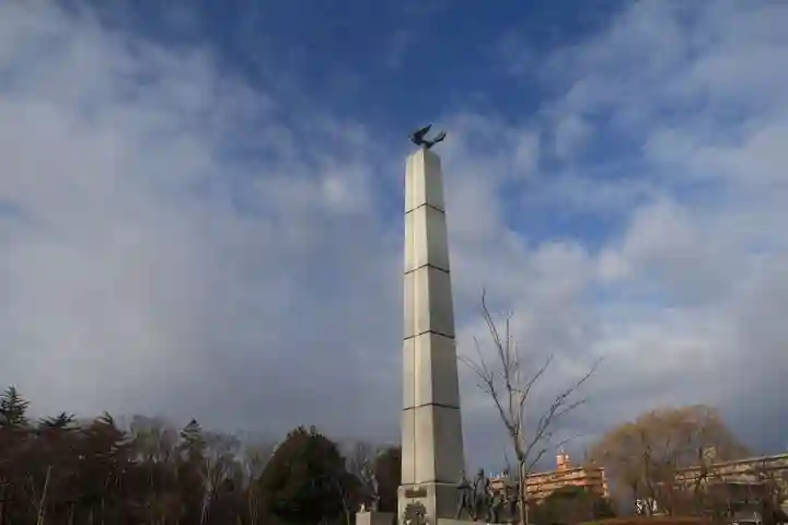 開成山大神宮の周辺