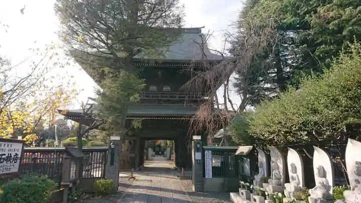 高安寺の山門・神門