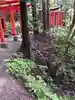 萬蔵稲荷神社の鳥居