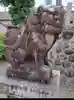 江上社の狛犬
