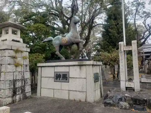 赤須賀神明社の狛犬