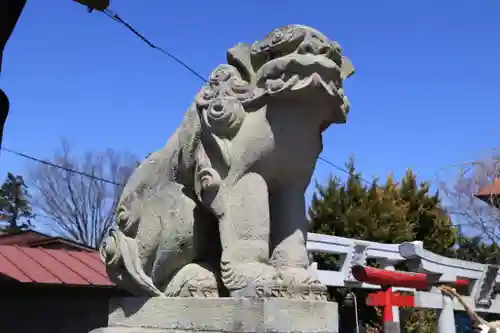 大鏑神社の狛犬