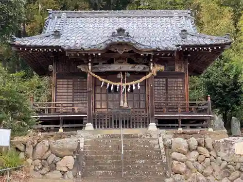 上蒔田椋神社の本殿