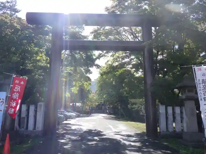 豊平神社の鳥居