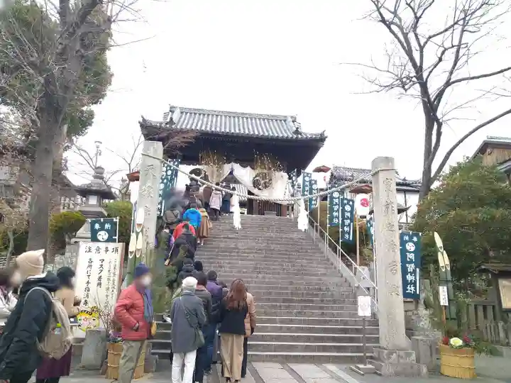 阿智神社の山門・神門