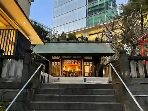  六本木天祖神社の本殿・本堂