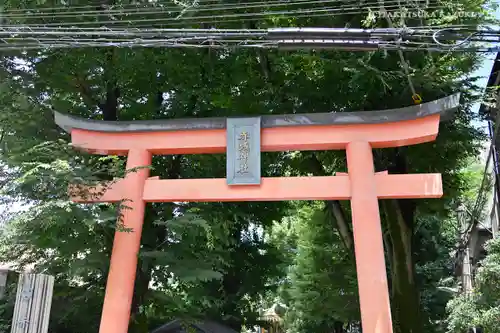 赤城神社の鳥居