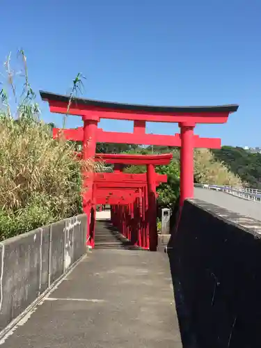 片田稲荷神社の鳥居