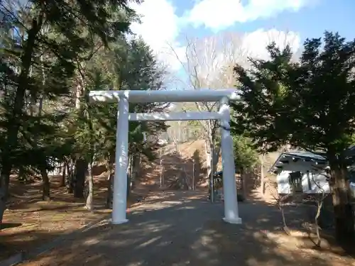 温根湯神社の鳥居