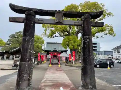 龍造寺八幡宮の鳥居