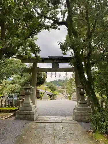 三宅八幡宮の鳥居