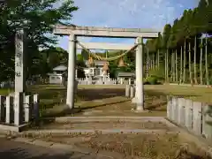 神明社（貝吹神明社）の鳥居