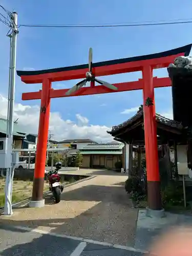 泉州磐船神社の鳥居