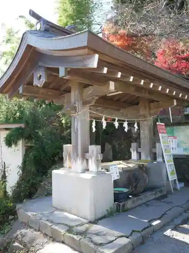 武蔵御嶽神社の手水