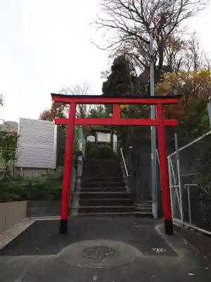 東山稲荷神社の鳥居