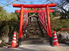 熊王稲荷大明神の鳥居