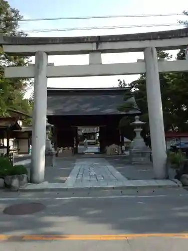 甲斐國一宮 浅間神社の鳥居