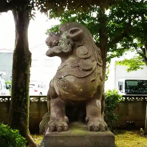 白髭神社の狛犬