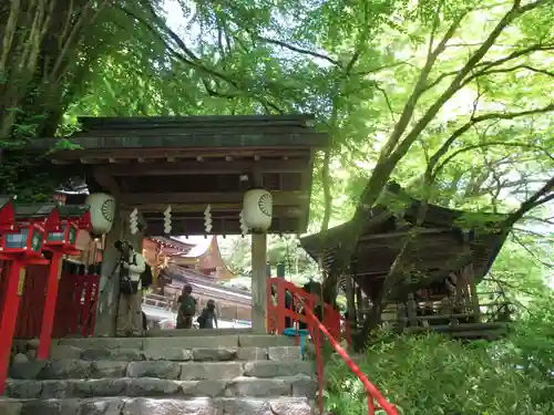 貴船神社の山門