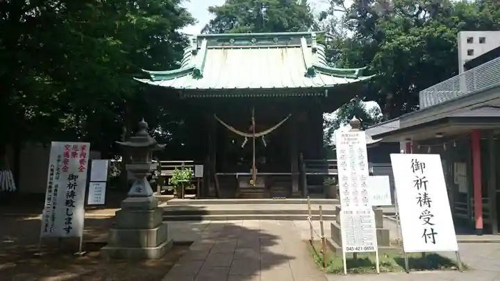 篠原八幡神社の本殿・本堂