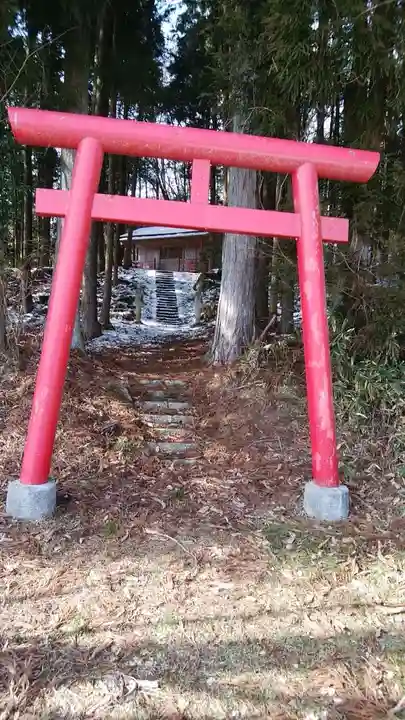温泉神社の鳥居