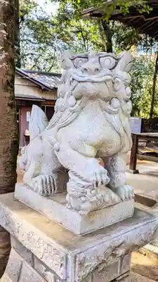 七百餘所神社 の狛犬