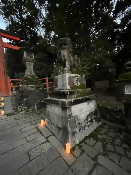 春日大社の狛犬