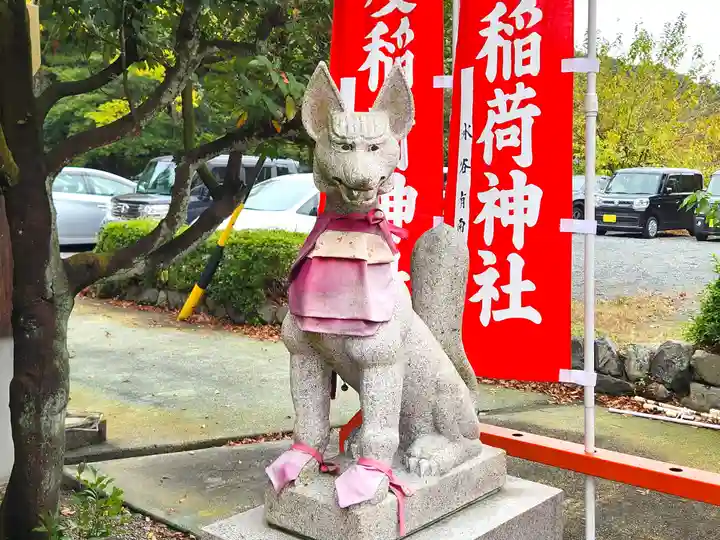 多度稲荷神社の狛犬