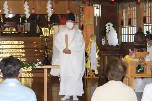 釧路一之宮 厳島神社の本殿