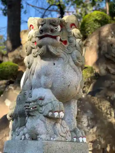 師岡熊野神社の狛犬