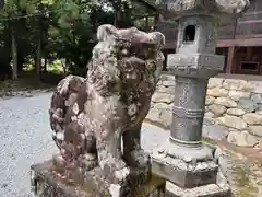 吉野山口神社の狛犬