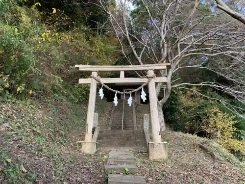 揚島天神社の鳥居