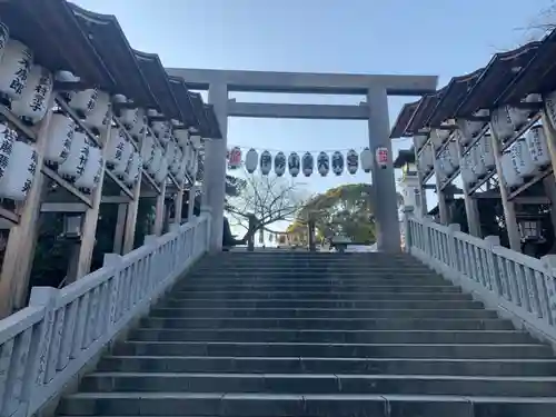 伊勢山皇大神宮の鳥居