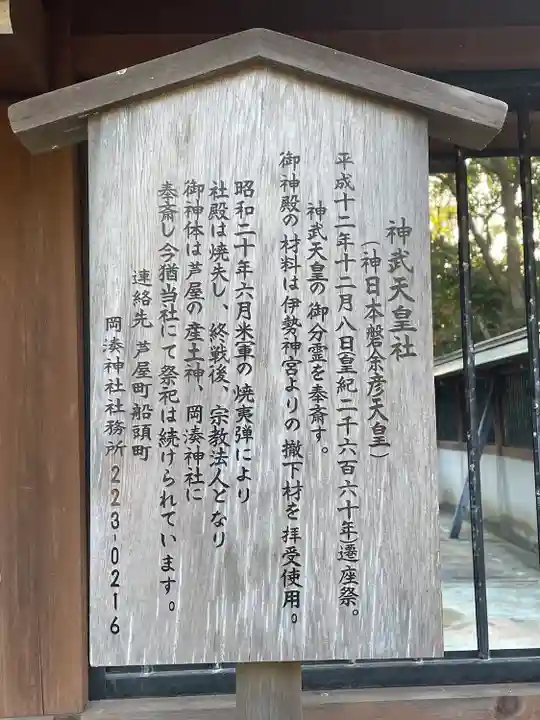 神武天皇社の歴史