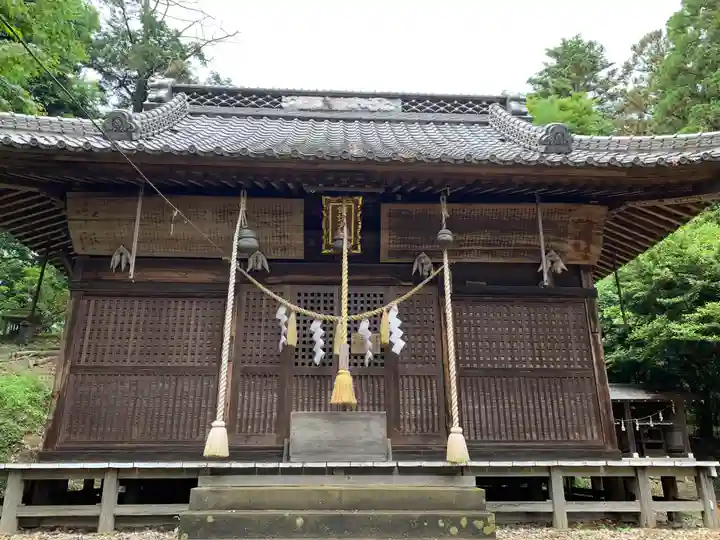 諏訪神社の本殿・本堂
