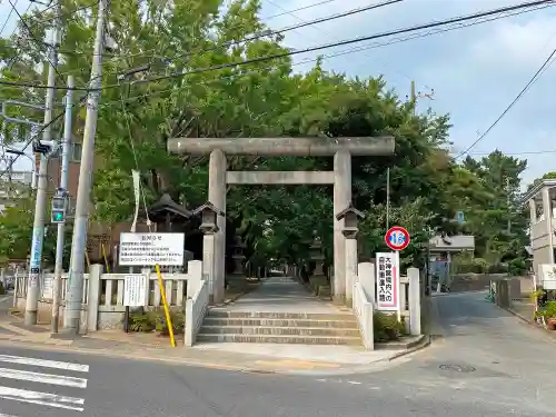 意富比神社の鳥居